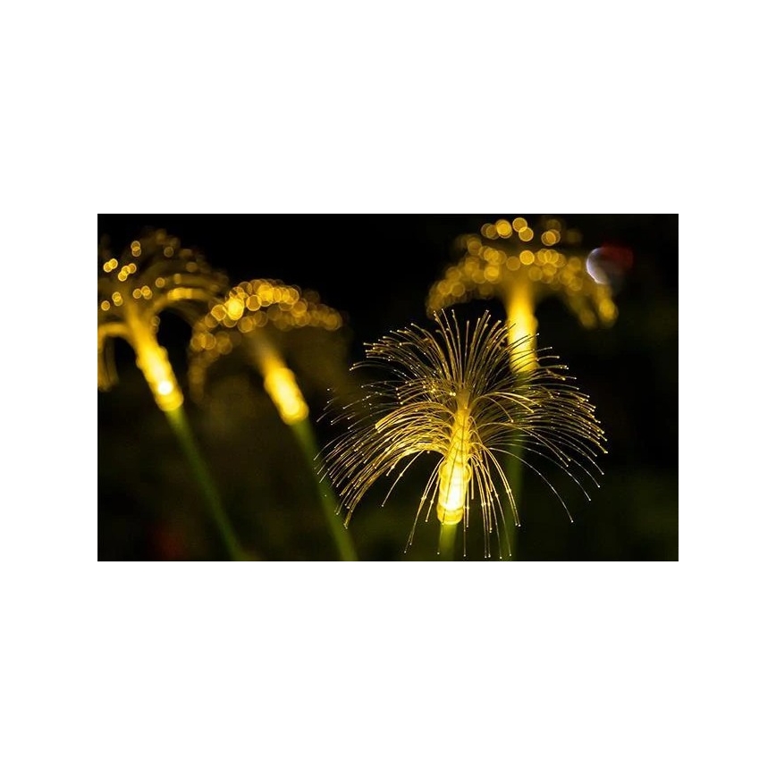 Luminaire décoratif solaire LED avec capteur 6xLED/1,2V 3000K 77 cm 600 mAh IP44