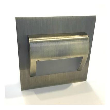 Luminaire d'escalier DECORUS LED/1,2W/12V 3000K laiton