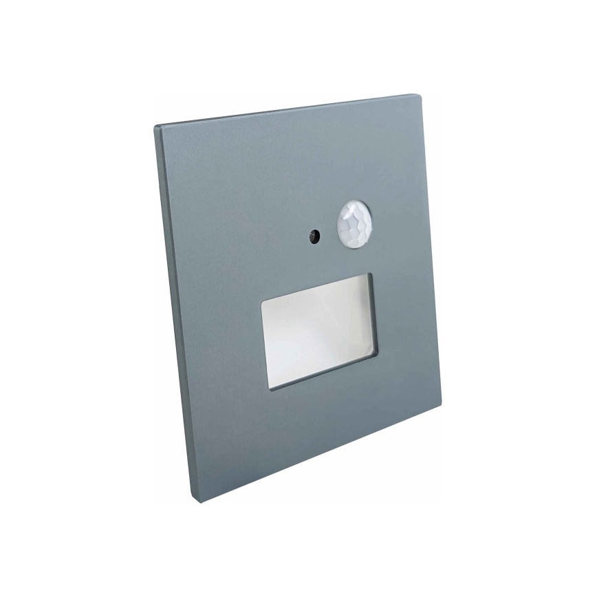 Luminaire LED pour escalier avec capteur de mouvement et capteur crépusculaire LED/1,5W/230V 3000/4000/6000K anthracite