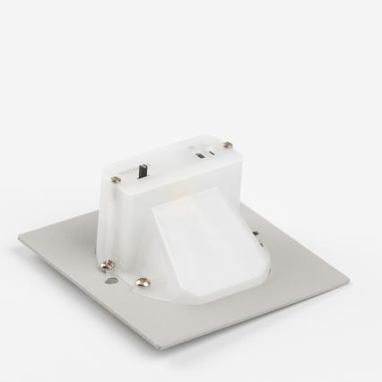 Applique LED pour escalier avec détecteur de mouvement et détecteur crépusculaire LED/1,5W/230V 3000/4000/6500K gris