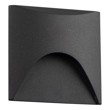 Luminaire d'escalier LED EXIN LED/2,5W/230V 4000K IP65 anthracite carré