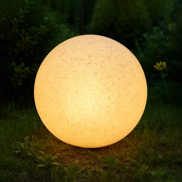 Luminaire d'extérieur décoratif LUMISTONE 1xE27/15W/230V IP65 pr. 28 cm