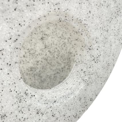 Luminaire d'extérieur décoratif LUMISTONE 1xE27/15W/230V IP65 Ø 38 cm