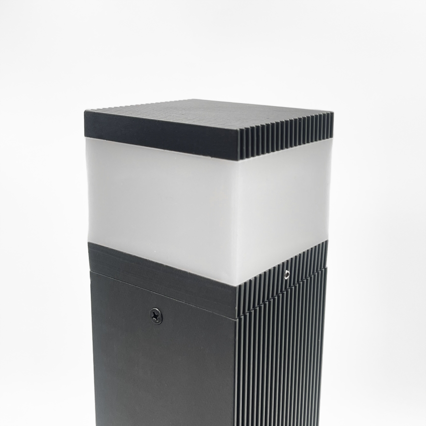 Luminaire d'extérieur VESPER 1xG9/5W/230V IP44 50 cm noir