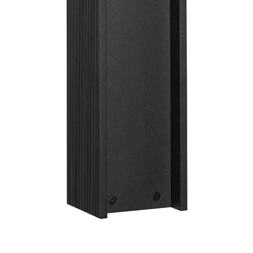 Luminaire d'extérieur VESPER 1xG9/5W/230V IP44 50 cm noir