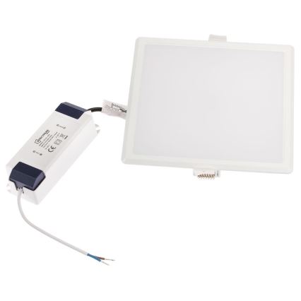 Luminaire encastrable à intensité variable ALGINE LED/12W/230V Wi-Fi Tuya carré