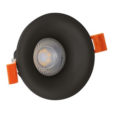 Luminaire encastrable FIALE 1xGU10/35W/230V rond noir