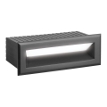 Luminaire encastré extérieur LED FLIK LED/3W/230V IP65 anthracite