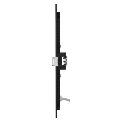 Luminaire encastré LED NEXXO LED/18W/230V 3000/3500/4000K noir 22,5 x 22,5 cm