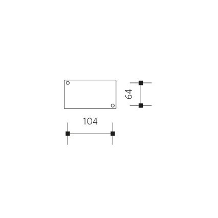 Applique murale extérieure avec détecteur NATURA LED/12W/230V 4000K IP54 marron/anthracite