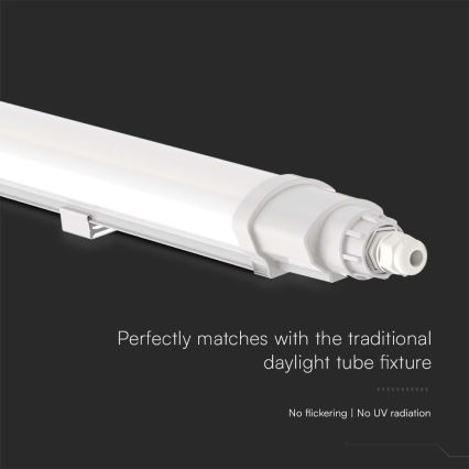 Luminaire fluorescent industriel LED/18W/230V 4000K IP65 60 cm