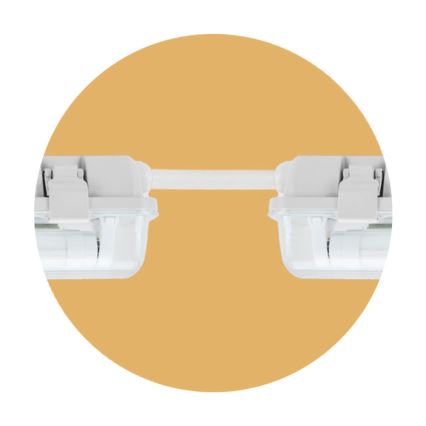 Luminaire fluorescent industriel LIMEA T8 2xG13/10W/230V IP65 1500mm