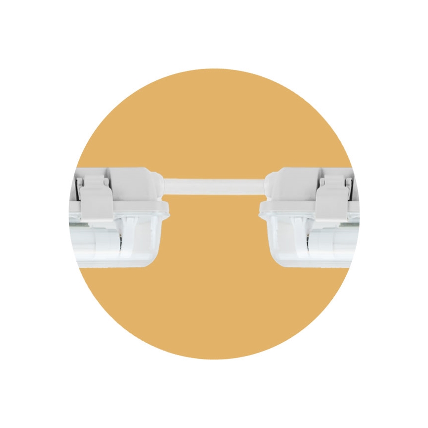 Luminaire fluorescent industriel LIMEA T8 2xG13/10W/230V IP65 1500mm