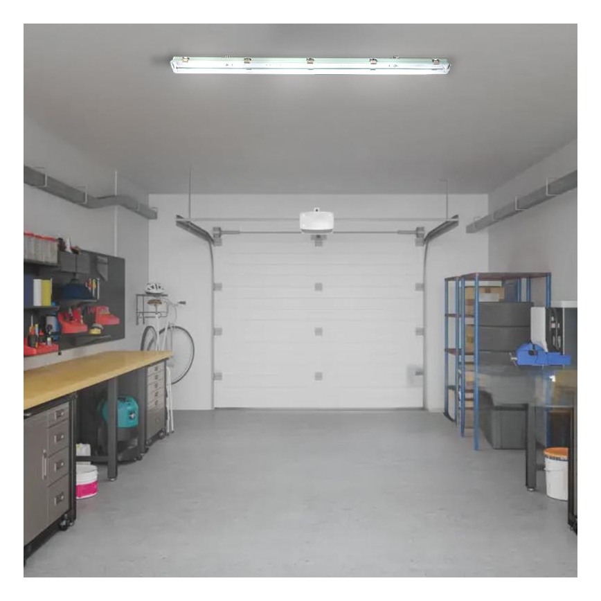Luminaire fluorescent industriel T8 2xG13/18W/230V IP65 126 cm