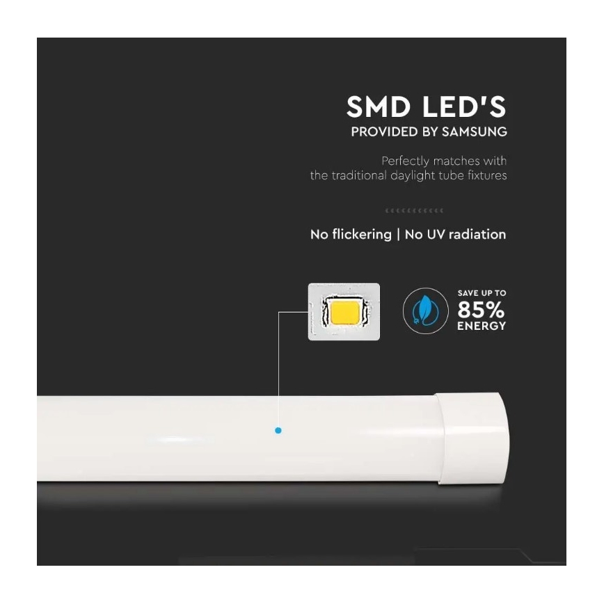 Luminaire fluorescent SAMSUNG CHIP LED/50W/230V 4000K 150 cm