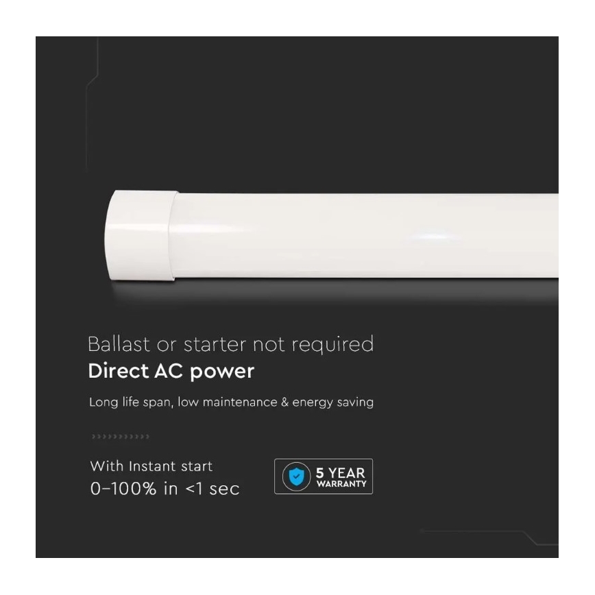 Luminaire fluorescent SAMSUNG CHIP LED/50W/230V 4000K 150 cm
