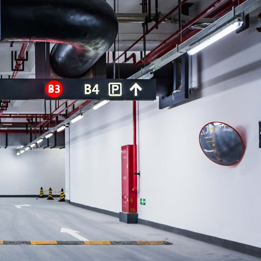 Réglette LED technique avec détecteur de mouvement et capteur crépusculaire LED/48W/230V IP65 4000K 150 cm