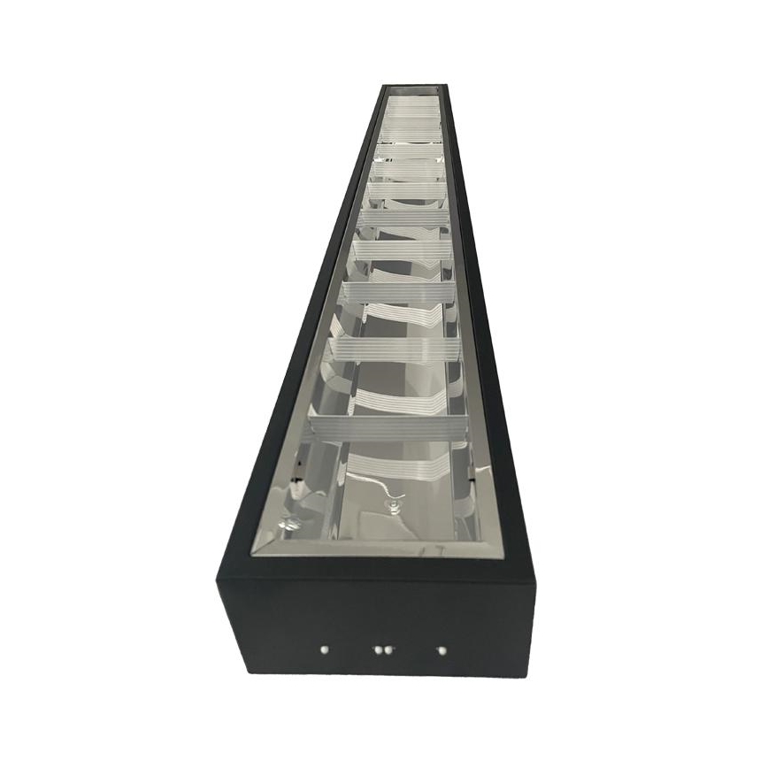 Luminaire fluorescente T8 2xG13/18W/230V 120 cm noir