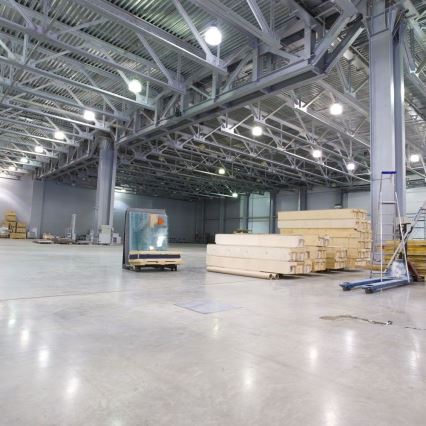Luminaire industriel à intensité variable High Bay LED/500W/230V 4000K IP65 noir