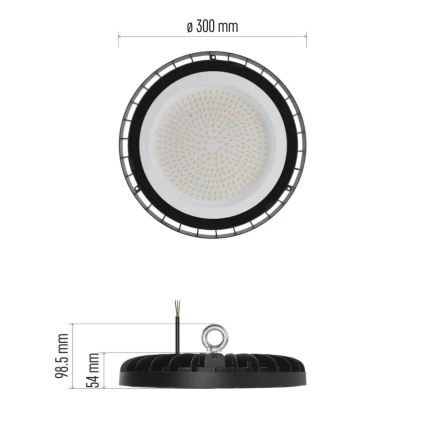 Luminaire industriel High Bay LED/166W/230V IP65 4000K