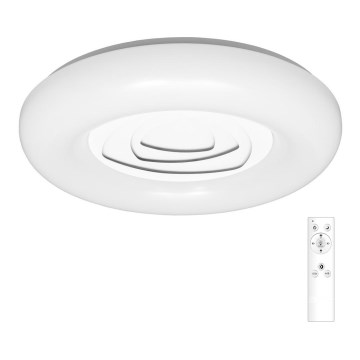 Luminaire LED à intensité variable DONUT LED/80W/230V 3000-6500K rond + télécommande