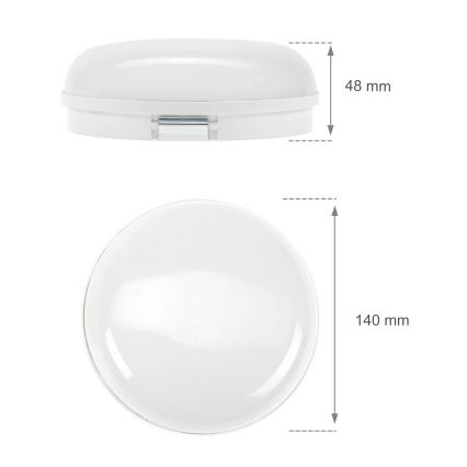 Luminaire LED à usage intensif LED/8W/230V IP54