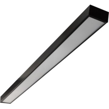 Luminaire LED de plafond CYNIDECO, montage en applique ou suspendu, LED/12W/230V, 4000K, noir