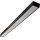Luminaire LED de plafond CYNIDECO, montage en applique ou suspendu, LED/12W/230V, 4000K, noir
