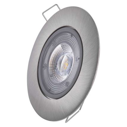 Luminaire LED encastrable EXCLUSIVE 1xLED/5W/230V 3000 K argent