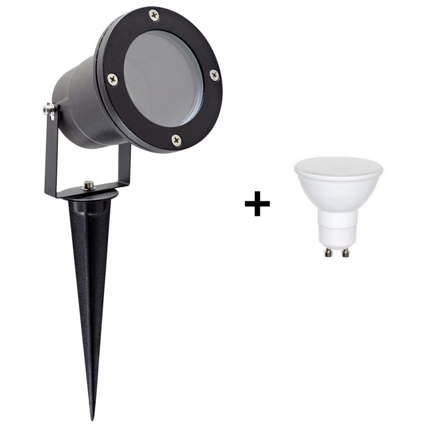 Luminaire LED extérieur BLAKE 2 GU10/4W/230V IP65