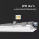 Luminaire LED fluorescent industriel T8 1xG13/10W/230V 6400K 60cm IP65