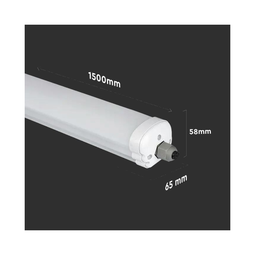 Luminaire LED industriel fluorescent G-SERIES LED/48W/230V 4000K 150cm IP65