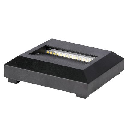 Luminaire LED pour escalier extérieur LED/2W/230V IP65 3000K noir