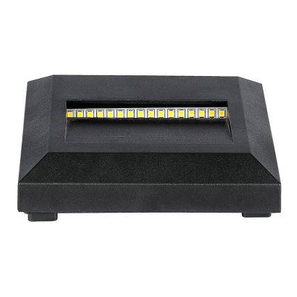 Luminaire LED pour escalier extérieur LED/2W/230V IP65 3000K noir