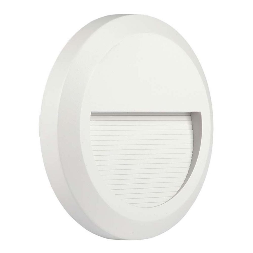 Luminaire LED pour escalier extérieur LED/2W/230V IP65 4000K blanc