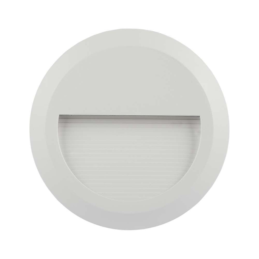 Luminaire LED pour escalier extérieur LED/2W/230V IP65 4000K blanc