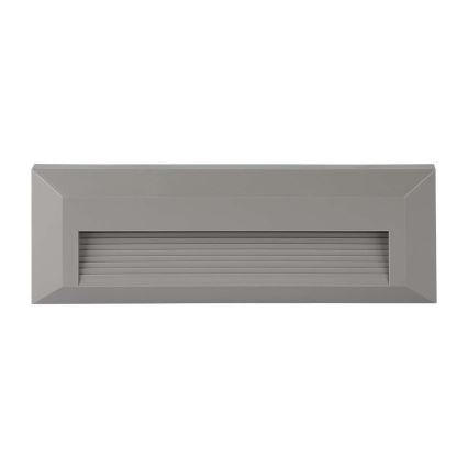 Luminaire LED pour escalier extérieur LED/3W/230V IP65 3000K gris