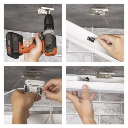 Luminaire LED sous-meuble 20W/230V 4000K 60 cm