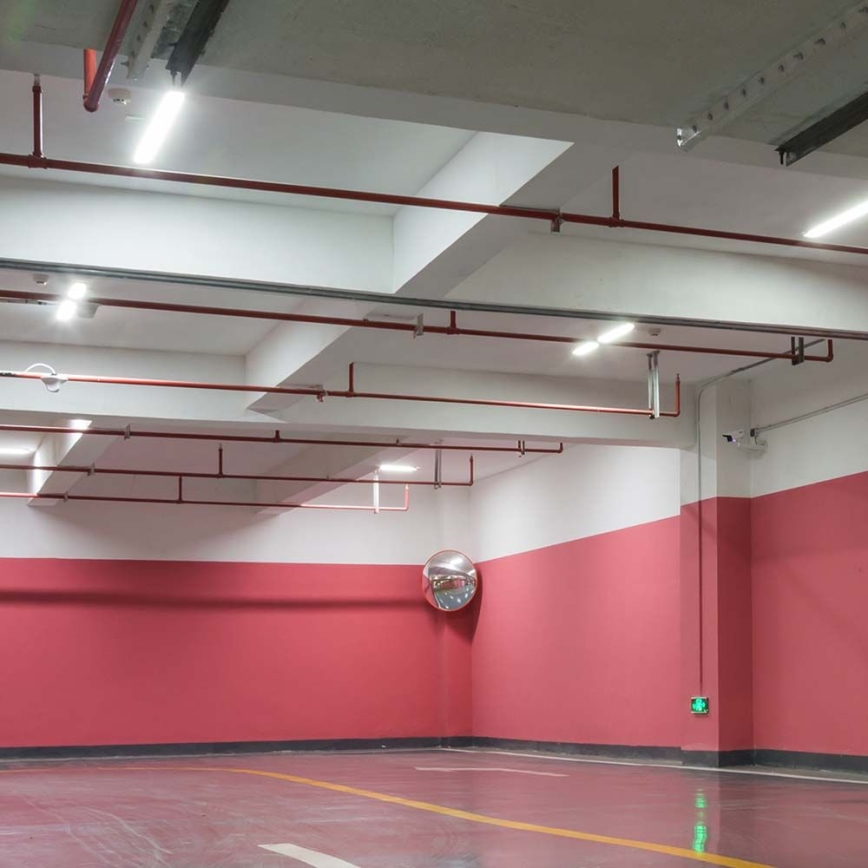 LED Réglette technique avec détecteur de mouvement et capteur crépusculaire LED/36W/230V 6500K IP65 120 cm