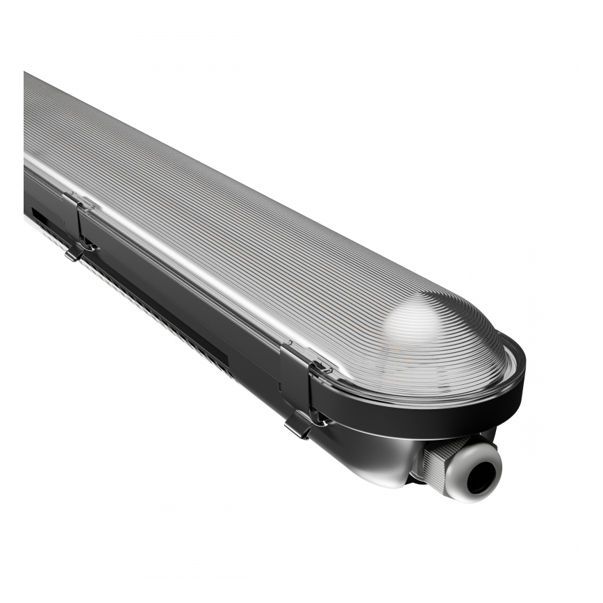 Luminaire LED professionnel LIMEA GIGANT PRO LED/20/26/33/40W/230V 4000K IK10 IP66 120 cm noir