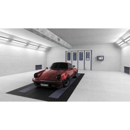 Luminaire LED technique pour tube T8 1x G13, 20 W, 230 V, 4000 K, 120 cm, IP65, blanc