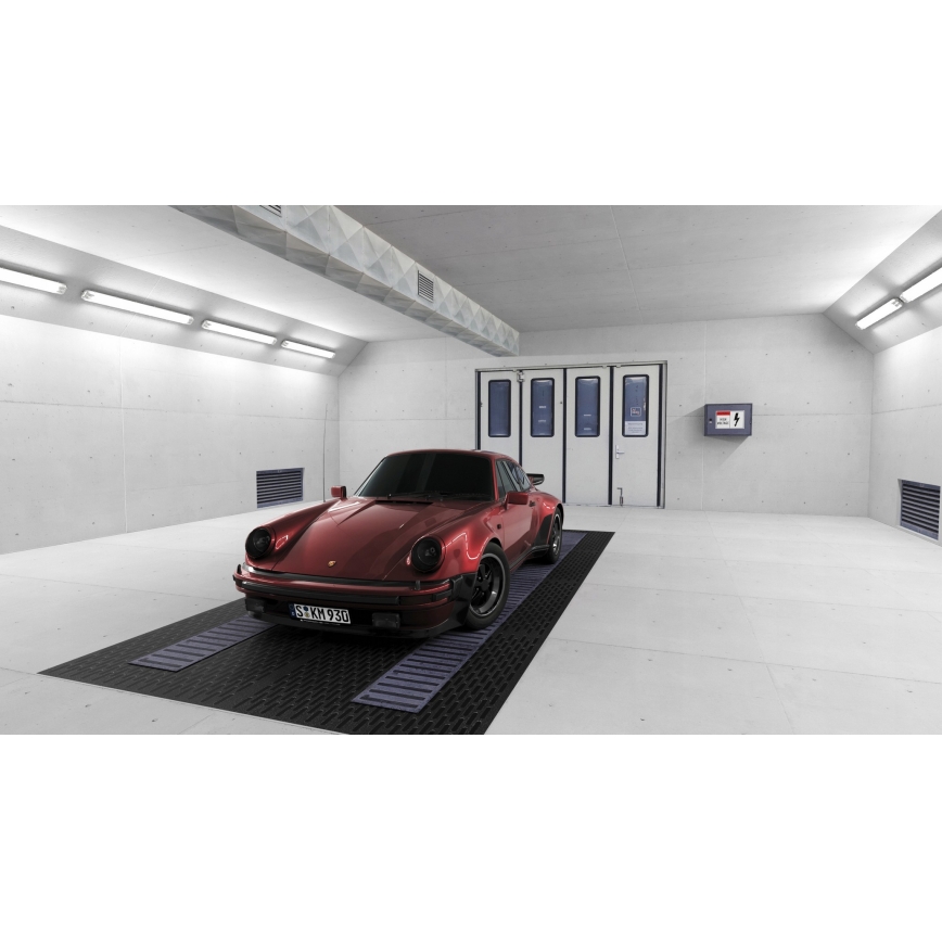 Luminaire LED technique pour tube T8 1x G13, 20 W, 230 V, 4000 K, 120 cm, IP65, blanc