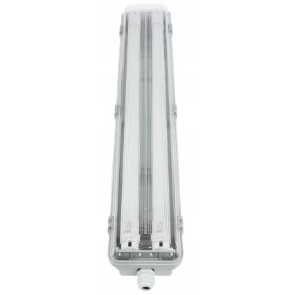 Luminaire LED technique T8 2xG13/10W/230V 6000K 60 cm IP65 blanc