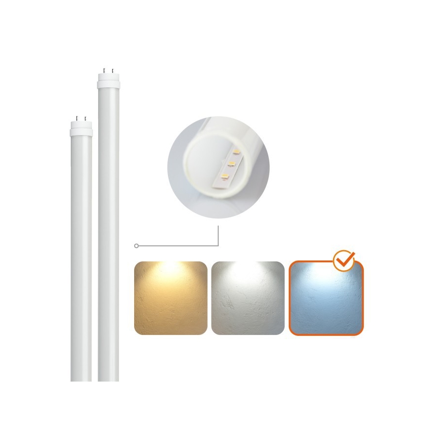 Luminaire LED technique T8 2xG13/18W/230V 6500K IP65 127 cm