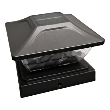 Luminaire solaire LED TOYA LED/4,5W/230V 3000/6500K 600 mAh IP44 noir