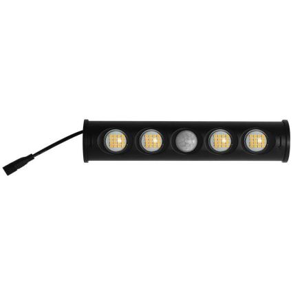 Luminaire solaire mural avec détecteur LED/8W/3,7V IP65 4000K