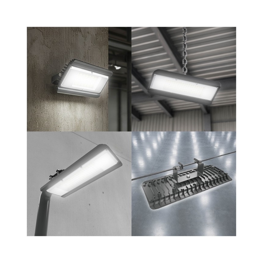 Luminaire technique LED 4-en-1 MULTILUXO LED/200W/230V 4000K IP65 42 cm