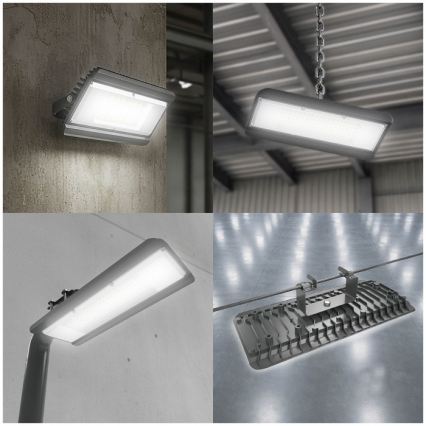 Luminaire technique LED 4 en 1 MULTILUXO LED/50W/230V 4000K IP65 25,6 cm