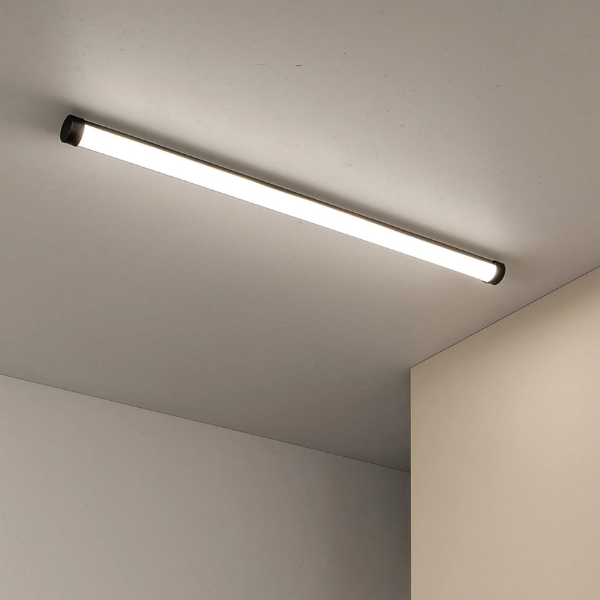 Luminaire tubulaire LED/50W/230V 4000K 150 cm noir