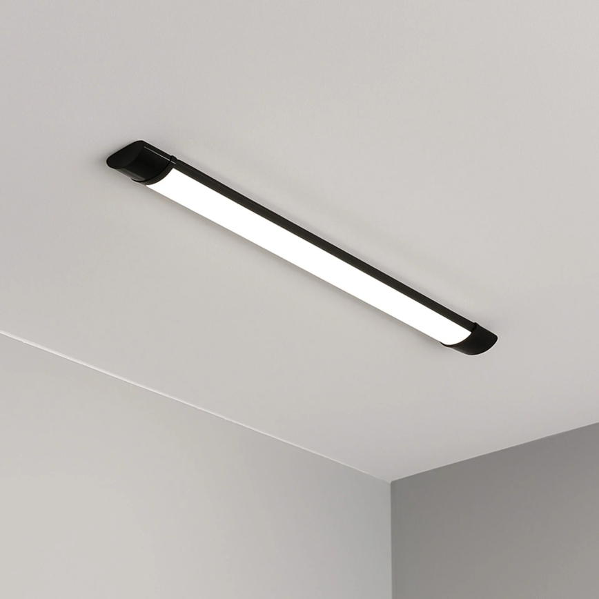 Luminaire tubulaire LED LED/30W/230V 4000K 90 cm noir